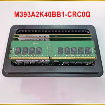 1 GAB. M393A2K40BB1-CRC0Q RAM, 16GB 16.G 1RX4 DDR4 2400 PC4-2400T ECC REG Samsung Servera Atmiņa