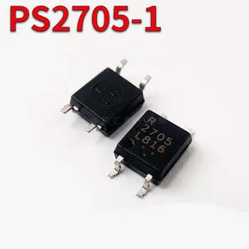 10pcs Jaunu oriģinālu PS2705 PS2705-1 optocoupler plāksteris SOP4 R2705 importēti optocoupler