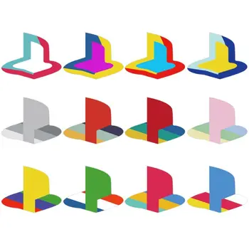 12Pcs Spīdīga Vinila Decal Uzlīmes Creative PVC Dekoru Uzlīme Piederumi Krāsains par PS5 Regulāri un Digitālās Versijas
