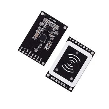 13.56 MHz 3.3 V Antenas RFID IC Bezvadu Modulis Arduino IC TAUSTIŅU SPI Rakstnieks Lasītājs, IC Card Tuvumā Modulis