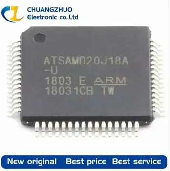 1gb Jaunu oriģinālu ATSAMD20J18A-ĀS ATSAMD20J18A 256KB ROKU-MSeries 48MHz 52 TQFP-64(10'x10) Mikrokontrolleru Vienības
