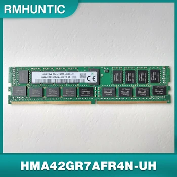 1PC 16.G 2RX4 PC4-2400T REG ECC Par SKhynix Servera Atmiņas HMA42GR7AFR4N-UH