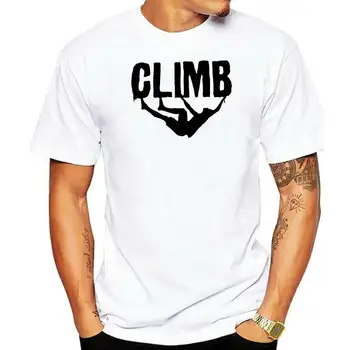 2022. gadam, Modes Karstā pārdošanas Rock Climbings Bouldering T Kāpt Alpīnisma T Krekls, 100% Kokvilnas t-veida krekls