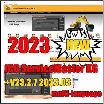 2023 Jaunākās JCB ServiceMaster 4 (23.2.7) [03/2023] Diagnostikas Programmatūras+JCB keygen Pilnībā Atslēgts