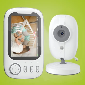 3.5 inch Video Baby Monitor ar Kameru Bezvadu Aizsardzības Smart Auklīte Cam Temperatūra Elektronisko Babyphone Raudāt, Bērnu Barošanas