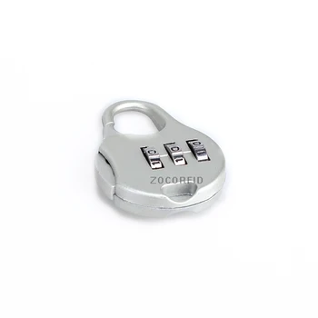 3 Mini Dial, Ciparu Kodu, Paroli Anti-Theft Kombinācija piekaramo atslēgu, Drošības Travel Safe Lock piekaramās Slēdzenes Bagāžas Bloķēšanas Sporta zāle