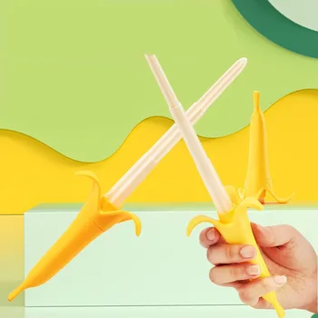 3D Bagāžnieka Zobenu 3D Iespiesti Banānu Zobenu Stress Atvieglojums Rotaļlietas Zēniem un Meitenēm Gudrs Mājās Apdare Ornaments