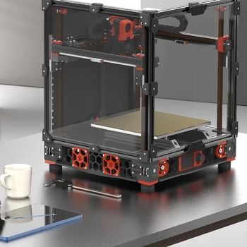3D Printeris, Augstas Precizitātes Desktop Bezvadu Kontroles Rūpniecības kvalitātes Full Lineārie Guide Dzelzceļa