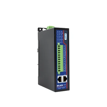 4) ostas Izolējot sērijas Ethernet TCP IP Converter Modbus RTU TCP ZLAN5443D