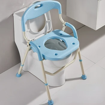 Alumīnija Sakausējuma Caurules Grūtniecēm ir Vannas Krēsli Salokāms Glabāšanai Vannas istabā Dušas Sēdeklis ar neslīdošu Mīkstu Spilvenu, Vannas Krēsli