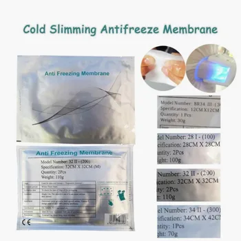 Anti-Freeze Membrānu Unikālo Krioterapijas Krio Mašīna Tauku Samazināšanu Un Celulīta Ķermeņa Tauku Noņemšanas