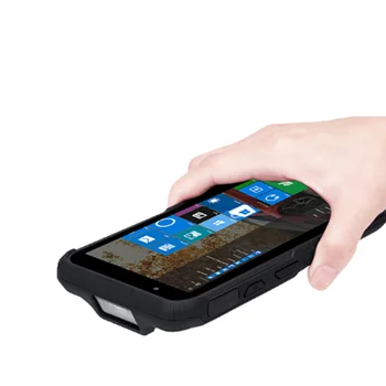 Aotesier Rokas Izturīgs PDA Windows 10 datu kolektors ar svītrkodu skeneri, NFC 4G pos pc