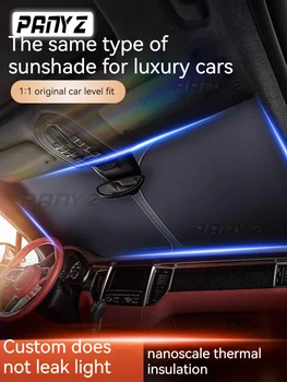 Automašīnas Vējstikla Saules Ēnā Attiecas Aizsargstikliem, Priekšējā Loga Saules Aizsargs Saulessargs Coche Par Tesla Model 3 Y Saulessargs Piederumi