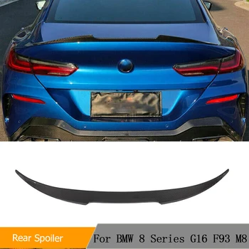 BMW 8 Sērija M8 Spoilers 2018-2020 G15 G16 840i M-SPORT Četru Durvju Oglekļa Šķiedras Aizmugures Jumta Lūpu Spoilers Piederumi Ķermeņa Komplekta