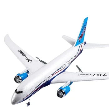 Boeing 787 Planieris Modelis 2.4 G Elektriskās Tālvadības Pults, Trīs-Kanāls Fiksētu Spārnu Gaisa Kuģi, Lidmašīnas Rotaļlieta Modelis Bērniem