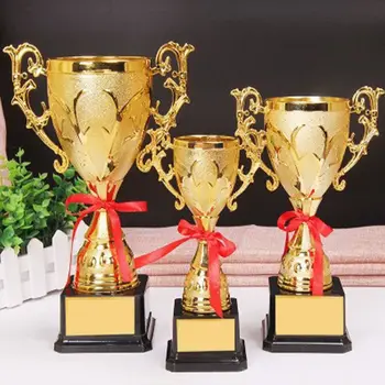 Bērnu Gold Trophy Balvas konkursam Futbola Plastmasas Modeli Mazo Balvu Kausa Skolas Apbalvot Piegādes Kuģiem, Suvenīri