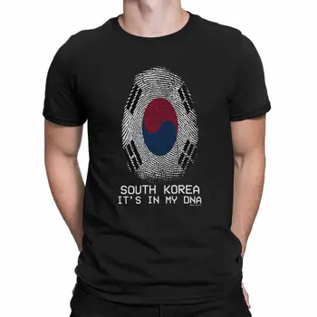Dienvidkoreja Vīriešu T-Krekls Tās Manā Dns Karoga Tēvijas Futbolists Soccers Sporta 2020. Gada Vasaras Augstas Kvalitātes Vīriešu Lakrosa Nerd T Krekli