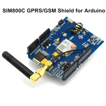 Elecrow GPRS GSM SIM800C aizsargs Arduino SIM800C Modulis Ar Antenu Sim900 GSM GPRS PCBA Attīstības padomes DIY Moduļu Komplekts