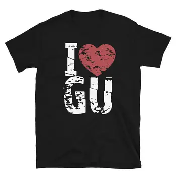 Es Mīlu GU Valsts Guam Dizaina Unisex T-Krekls