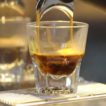 Espresso Cup Sēj Kalnu Stikla Tasi Latte Amerikāņu Kafijas Tasi 4.7 oz Bārs Puse Viskija Glāzi Mājas Cafe Drinkware Dāvanas