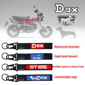 HONDA ST125 DAX Motociklu keychain motociklu taustiņš siksniņa Pielāgota siksniņa motociklu atslēgas, atslēgu vanags knābis
