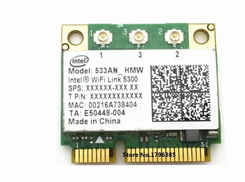 Intel WIFI Link 5300 AGN 533AN_HMW Pusi Mini PCI-E 2.4 G/5GHZ Dual Band Wireless Wlan Karti 450 Mb / s