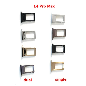 IPhone 14 Pro / 14 Pro Max Dual / Viena SIM Kartes ligzda Slots Turētāju Adapters Ligzda Remonta Daļas