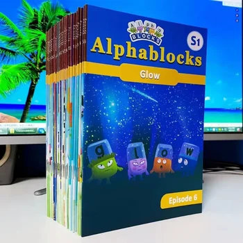 Jaunu Numberblocks Alphablocks Digitālā Celtniecības Bloki Līnijas Bērniem, Bērnu Agrīnās Izglītības angļu valodas apmācības Bilžu Grāmata