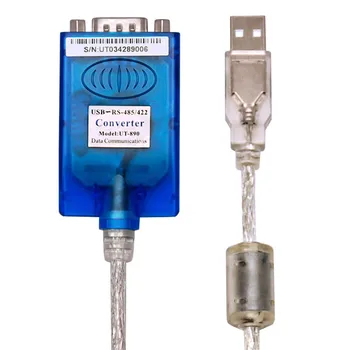 Karstā Pārdošanas UT-890 USB pārsūtīšanas RS485 / 422 datu līnijām 485 pārveidotājs VER 2.0 Rūpniecības Converter Adaptera Kabeli 1,5 M