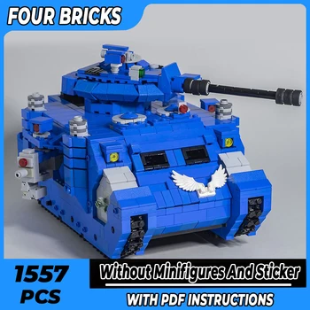 Km Ķieģeļi Militāro Ieroču Modelis Āmuru Assault Tank Tehnoloģiju Moduļu Bloka Dāvanas, Rotaļlietas Bērniem DIY Komplekti Montāža