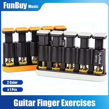 Meideal MFX5 5 Pogām Ģitāra Pirkstu Exerciser Prohands par Ģitāra, Klavieres, Bass Mācību