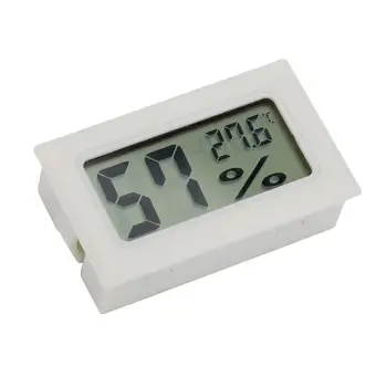Mini Digitālo LCD Iekštelpu Ērta Temperatūras Sensors Mitruma Mērītājs Termometru, Higrometru Platums