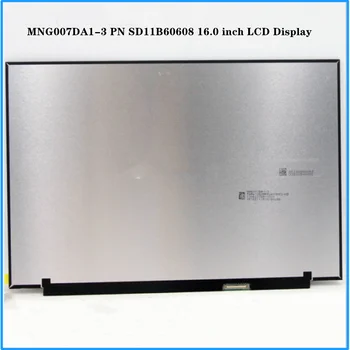 MNG007DA1-3 16.0 collu LCD Ekrānu IPS Panelis QHD 2560x1600 60Hz 100% sRGB 40pins FRU SD11B60606 PN SD11B60608