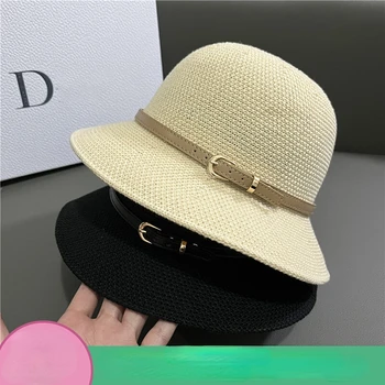 Modes vasaras cepure sieviešu pavasara un vasaras ceļojumu, ceļojumu saulessarga cepuri elpojošs modes zvejnieks, cepure, sauļošanās top cepure