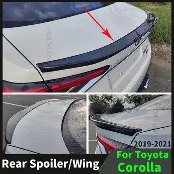 Modifikācijas Jumta Aizmugurējais Spoileris Ārējie Piederumi Bagāžnieka Spoilers Boot Lūpu Asti Ārējā Toyota Corolla 2019 2020 2021