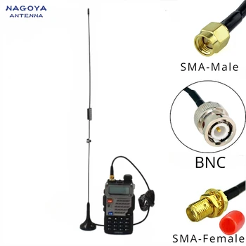 NAGOJAS UT-108UV Dual Band UHF, VHF 144MHz/430MHz Antenu BF-888S UV-5R TYT WOUXUN HYT Mobilo Auto rāciju Piederumi