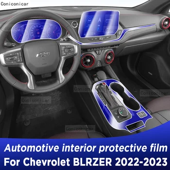 Par Chevrolet BLRZER 2022 2023 Pārnesumkārbas Paneļa Navigācija, Automobiļu Interjera Ekrāna TPU Aizsardzības Plēves Vāciņu Anti-Scratch