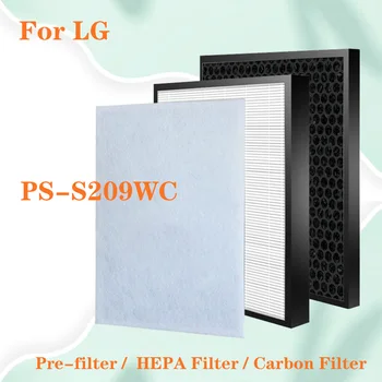 Par LG PS-S209WC Gaisa Attīrītājs filtra Nomaiņa HEPA Filtrs un salona Filtrs
