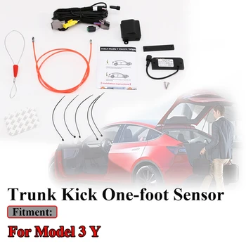 Par Tesla Model 3 Y Elektriskā Asti Vārtiem Lifts Nazis Vienu Kāju Sensors Aktivizēts Modulis Komplekts Bagāžnieka Kick Sensors