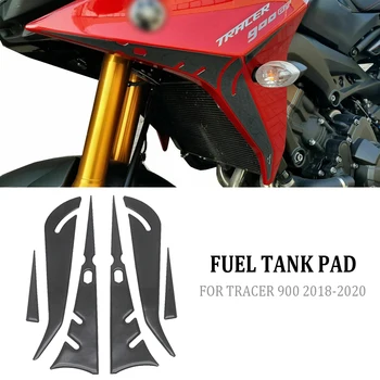 PAR YAMAHA MARĶIERGĀZES 900 MT-09 Tracer900 2020 2018 2019 Motocikla Degvielas Tvertnes Pad Aizsargs 3D Uzlīmes Decal Degvielas Anti-Slip