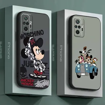 Phone Gadījumā Redmi 10 12 K60 K60E K40s 9T 9.A 10.A 10.C A2 A1 Plus 9, 9.C K50 Spēļu K40 Pro 12C Disney Mickey Minnie Mouse Vāciņu