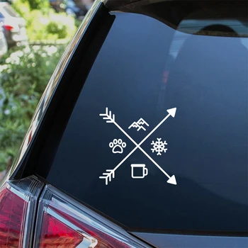 Pielāgot Automašīnas Windows Bamperi Uzlīmes Dizains Savu Piedzīvojumu Ikonas Uzlīmes Ūdensizturīgs Dekori Aksesuāri