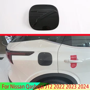 Priekš Nissan Qashqai J12 2022 2023 2024 Auto Piederumi Klavieres Melnā Degvielas Tvertne Segtu Auto Stils Apdares Eļļa Klp Aizsardzības