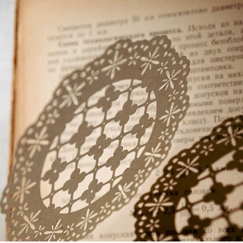 Puķu Dobi Mežģīnes Karkasa Loku, Tekstūru, Materiālu, Papīra Junk Journaling Plānotājs Vintage Scrapbooking Dekoratīvās DIY kraftpapīra