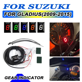 Pārnesumu Indikators Suzuki Gladius 2009 2010 2011 2012 2013 2014 2015 Motociklu Aksesuāri, 1-6 Ātrumu Pārnesumu Displeja Mērītājs