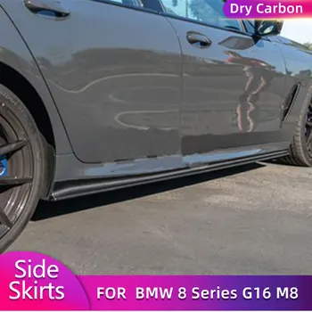Sausā Oglekļa Šķiedras Auto Sānu Svārki Paplašinājumi Ķermeņa Komplekti BMW 8 Sērija G16 F93 M8 M Sporta Bāzes Sedans 4 Durvju 2018-2022