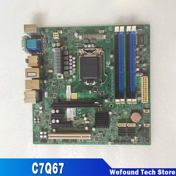 Serveru Mātesplates 2. Paaudzes Core i3 i5 i7 procesoru Sērijai LGA1155 DDR3 PCI-E 2.0 Supermicro C7Q67