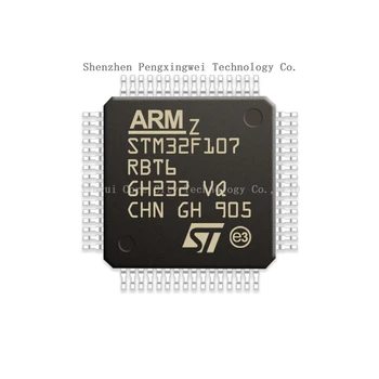STM STM32 STM32F STM32F107 RBT6 STM32F107RBT6 Noliktavā un 100% Oriģināls Jaunu LQFP-64 Mikrokontrolleru (MCU/MPU/SOC) CPU