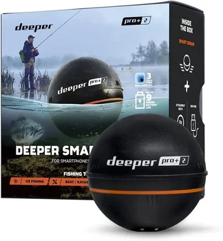 Sākotnējā Jaunu Dziļāk PRO+ Smart Sonar - GPS Portatīvo Bezvadu Wi-Fi Fish Finder