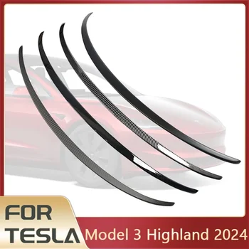 Tesla Model 3 Highland 2024. Gadam Spoilers ABS Ārējie Spoilerus par 3. Paraugu Highland 2024. Gadam Acesssories Aizmugures Bagāžnieka Spoilers Augstas veiktspējas